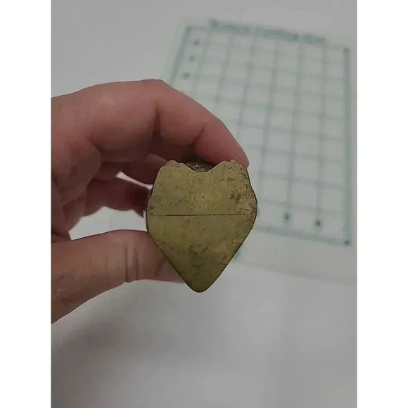 Vintage Brass Horned Owl Figurine MCM 2 Inch Shelf Sitter Patina Bird Statue - Picture 5 of 5